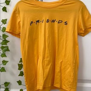 friends yellow t shirt